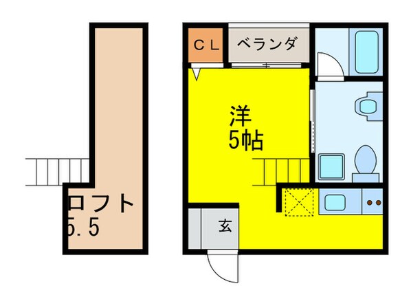 ドメーヌ堺の物件間取画像